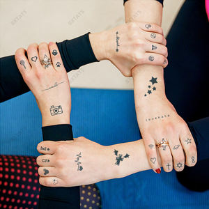 Autocollant de <span class=keywords><strong>tatouage</strong></span> semi-permanent personnalisé Jaguar-Juice Gardenia Genipin Genipia A3, encre longue durée 2 semaines, application corporelle sexy, papier blanc - Product Image 4