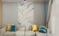 Panel de Pared con Textura de Madera Realista WPC, Acabado de Alto Brillo, Compuesto de Madera y Plástico para Decoración de Paredes de Recepción de Hoteles de Lujo