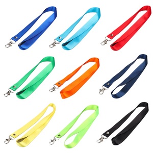 Wholesale 15mm Phone Lanyard with Thumb Hook Clip Neck Strap Polyester Material Available for Silkscreen Logo