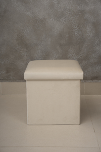 Modern <b>Stool</b> Living Room Furniture <b>Storage</b> Box Fabric Stainless Steel Bamboo Highest Quality Sample Available <b>Stools</b> Counter - Product Image 4