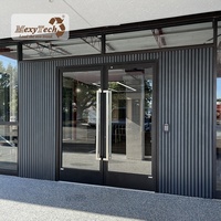 Applicabilité et stabilité Panneaux en aluminium authentiques respectueux de l'environnement Panneaux en aluminium Panneaux en Wpc Revêtement Panneau mural pour la décoration de la maison