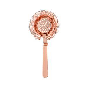 EFINE saringan jus Modern baja tahan karat berlapis tembaga <span class=keywords><strong>Bar</strong></span> halus aksesoris mencampur koktail teh saringan anggur - Product Image 2