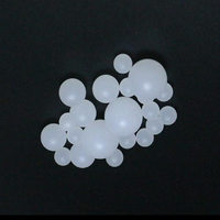 Billes en plastique PP naturel de haute qualité 3mm 3.175mm 3.5mm 3.969mm 4mm 4.5mm 4.763mm Sphères en polypropylène solide