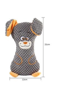 Juguete de Peluche con Forma de Dibujo Animado para Perros, Resistente a Mordidas, para Limpieza Dental, con Sonido, en Oferta - Product Image 2