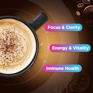 Café Instantáneo Arábica Premium de Chinaherbs, con Ganoderma, para Concentración y Claridad, Energía, Café Instantáneo Orgánico con Hongos - Product Image 4