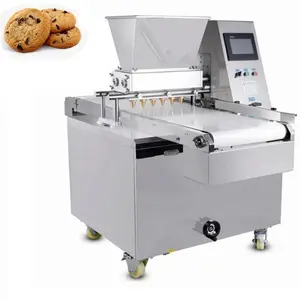 2023 Fabricante torta bolo depositante que faz a máquina Controle PLC Cookie faz a máquina