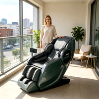 Fauteuil de massage professionnel avec design compact et récupération sportive, expérience de relaxation
