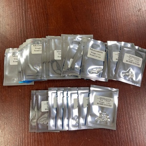 MOISSANITE Teste le testeur de diamants 1CT Diamant de laboratoire cultivé Couleur DEF Blanc Rond Brillant Pierre de moissanite en vrac pour bijoux hip-hop - Product Image 2