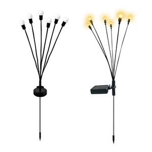 Lampe solaire à effet luciole, lumière décorative à mouvement éolien, pour pelouse extérieure, parc et jardin - Product Image 2