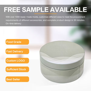 JYB personnalisé classique rond brillant argent boîte de conserve pour <span class=keywords><strong>le</strong></span> stockage de thé en vrac - Product Image 4