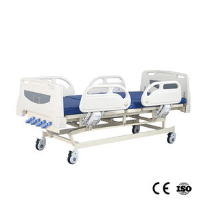 <span class=keywords><strong>Lit</strong></span> d'examen médical multifonctionnel à 5 manivelles, manuel et électrique, pour soins intensifs, hôpitaux et soins à domicile - Product Image 5