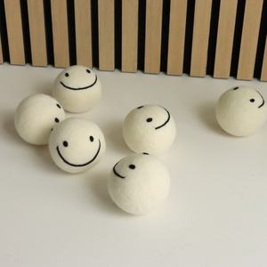 Handmade Simple Colorful Eco-Friendly 100% Wool Felt Exercise Ball <b>Toys</b> <b>for</b> <b>Cats</b> & Dogs - Product Image 4