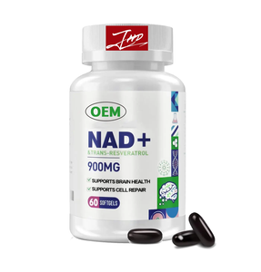 OEM Private Label Absorption Supérieure NAD + Capsules Molles 900mg Liposomal NAD Resvératrol Softgels Supplément - Product Image 1