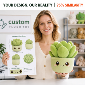 Jouets en peluche personnalisés OEM ODM : Succulentes, <span class=keywords><strong>Cactus</strong></span>, Tulipes, Monstera – Commande en gros de peluches personnalisées de haute qualité - Product Image 1
