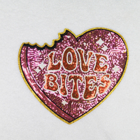 Hittepers Glitter Chenille Patches Bemine Voor Valentijnsdag Ijzer Op Valentines Pailletten Xoxo