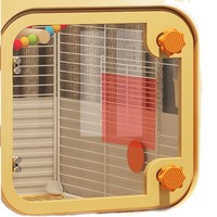 Cage à oiseaux spécialement conçue pour les perruches, nouveau style, anti-éclaboussures, anti-évasion, grande taille, luxe