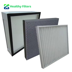 HEPA &amp; Activated Carbon <strong>Air</strong> <strong>Filter</strong> <strong>Box</strong> - Panel <strong>Filter</strong> <strong>for</strong> Ventilation System &amp; Exhaust Fan Construction - Product Image 1