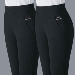 Yuhong Wholesale High-quality Women's Business Pants Women's Casual <strong>Trousers</strong> Loose Thin High Waist Middle-aged Leisure Pencil Tr - Product Image 1