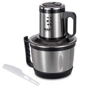 Food Processor Procesador De Alimentos 300W 3.0L Stainless Steel Bowl Durable Design Ideal for Meat and <b>Vegetables</b> - Product Image 4