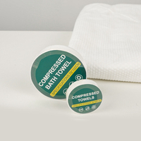 Toallas Faciales Desechables de Tela No Tejida, Gruesas, Amplias y Comprimidas, para Hoteles, Viajes de Negocios, Fitness, con Alta Absorción de Agua