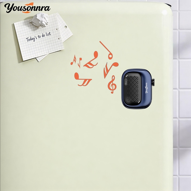 Yousonnra Super Light Magnetic Blue tooth Speaker 100 Units Link Up 760Mah Battery Powerful Bass For Travel Hiking