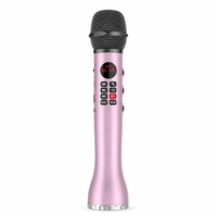 Microphone sans fil puissant 20W L-898 pour enregistrement, micro professionnel sans fil, système de haut-parleurs pour téléphone, karaoké