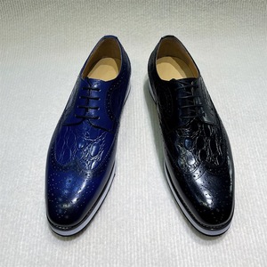 Chaussures Derby pour hommes en cuir véritable de qualité supérieure, style business décontracté - Product Image 5