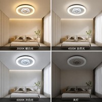 Plafonnier LED Nautique Créatif, Motif Bateau, Oiseau et Vague, Luminaire Rond Encastré, Trois Températures de Couleur, Intelligent pour la Décoration Intérieure