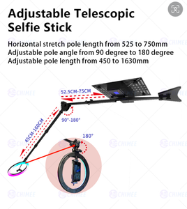 Tùy chỉnh overhead 360 Photo Booth xách tay Selfie ngoài trời nhiều người sử dụng 360 Spinner Video Photo Booth với giàn và vải - Product Image 4