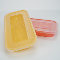 Boîtes en PP, couleurs personnalisées et plusieurs tailles disponibles, pour nouilles de riz, pizza, sushi, pâtes, légumes, emballages alimentaires scellés