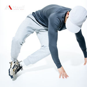 Pantalones de chándal de lona ligeros para hombre, estilo informal con logotipo personalizado, la mejor calidad a bajo precio, venta al por mayor de fabricante - Product Image 4