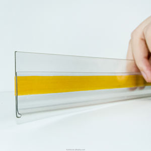 Étiquette adhésive en PVC pour supermarché, bande de données, porte-prix pour étagères - Product Image 1