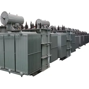 Electricity distribution transformer for substation commercial center industries and factory with three phase oil immersed
