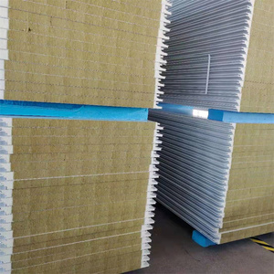 Panel Sándwich de Lana de Roca Ignífugo, Material Aislante para Construcción, Precio Económico, para <span class=keywords><strong>Cubierta</strong></span> de Techo - Product Image 6