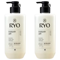 Champú para aliviar la pérdida de cabello sensible y suave 480ML Descuento de 2 piezas Tratamiento para el crecimiento del cabello - Product Image 1