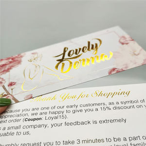 Carte de remerciement personnalisée de luxe en papier épais, carte de vœux de Noël, carte de vœux d'anniversaire colorée - Product Image 5