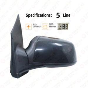 Número de piezas # 4M5117683CH Autopartes 1 Uds <span class=keywords><strong>espejo</strong></span> retrovisor de coche para <span class=keywords><strong>Ford</strong></span> <span class=keywords><strong>FOCUS</strong></span> A7 <span class=keywords><strong>2005</strong></span>- - Product Image 3