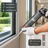 Scellant en silicone neutre SANVO NP TB798 pour le collage de fenêtres, de portes et de verres, la construction, la menuiserie et l'emballage