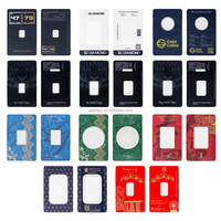 Boîte de présentation en acrylique personnalisée pour capsules, barres d'or en plastique, et pièces de monnaie – Étui d'emballage sous blister pour pièces de monnaie