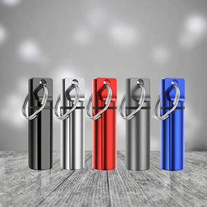 Boîte à pilules portable en métal, mini porte-clés, étanche, en alliage d'aluminium - Product Image 4