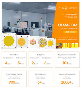 LED COB haute puissance 5 en 1 RGBCW 3535 à haut lumen 210W 330W, puce LED COB 620nm/460nm/520nm/2700K/6500K pour lampe torche LED Sage Light - Product Image 6