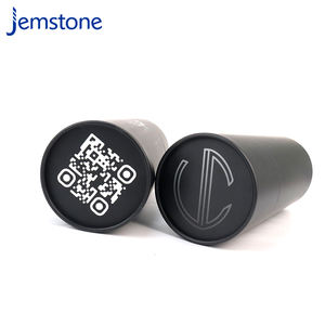 Emballage de luxe en tube de carton noir pour vin rouge, whisky, champagne, avec logo personnalisé, recyclable, pour boissons - Product Image 5