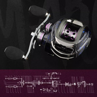 LUTAC Discount Casting Angel rollen Magnetische Bremse für die rechte Hand 9 1 Lager 6,3: 1 Leicht gewicht 4,5 kg Fishing Power Clearance