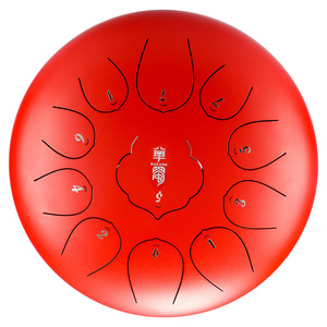 Lotus style 11 tonos tambor hueco 12 pulgadas acero lengua color tambor hueco instrumento <span class=keywords><strong>de</strong></span> percusión - Product Image 4