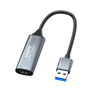 Carte de capture vidéo HDMI 4K 30Hz U3 avec sortie USB pour jeux, streaming en direct et enregistrement - Product Image 2