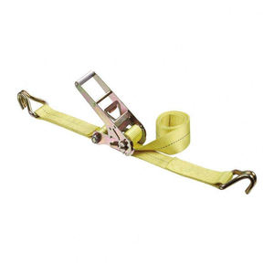 Correas de Amarre con Trinquete de 2" <span class=keywords><strong>x</strong></span> 27' con Ganchos Dobles en J, Resistencia a la Rotura de 10000 Libras, para Sujeción de Carga en Camiones de Plataforma - Product Image 4