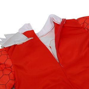 Bambini per Power <span class=keywords><strong>Rangers</strong></span> rosso Dino carica Cosplay tuta muscolare per la festa di carnevale di Halloween per i costumi Anime per bambini - Product Image 5