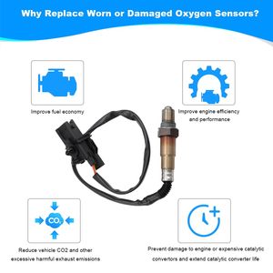 1pcs Oxy O2 cảm biến thượng nguồn thay thế cho Nissan Quest, Maxima, altima, biên giới, Sentra, Infiniti M45 3.5L 4.5L 5.6L - Product Image 3