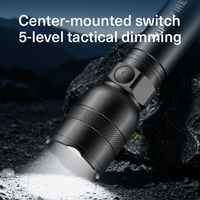 Lampe torche LED rechargeable A21 315LM de haute qualité, directement de l'usine, SH-U04, 180M, 7W, aluminium, 100g |   SUPERFIRE