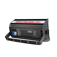 Éclairage de scène 1000W DMX512 RGB + Blanc Froid Flash Stroboscope LED Atomique pour DJ, Discothèque, Club, Fête, Mariage